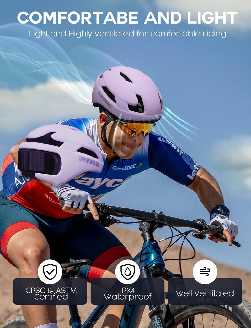 Docgari Bike Helmet with Light - Bike Helmet with DIY LED Screen for Scooter, Bicycle, Skateboard - LED Display Helmet with Customizable Patterns - Bicycle Helmet Light for Adult Men and Women - Image 5